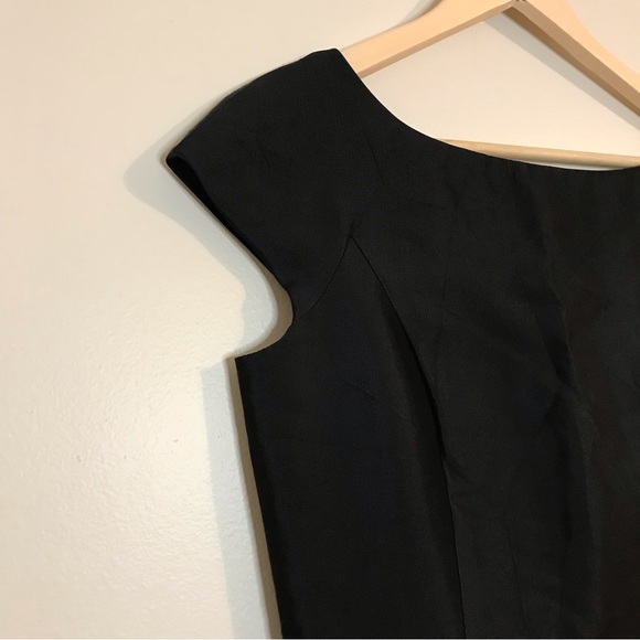 Talbots black silk blend dress - Picture 2 of 10